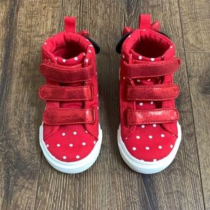 Gap Minnie mouse size 7 high tops